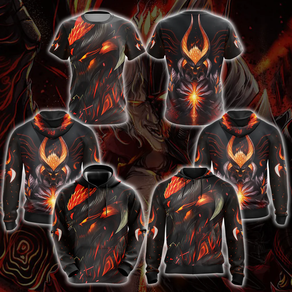 Devil May Cry - Dante Sin Devil Trigger All Over Print T-shirt Tank Top Zip Hoodie Pullover Hoodie Hawaiian Shirt - Image 4