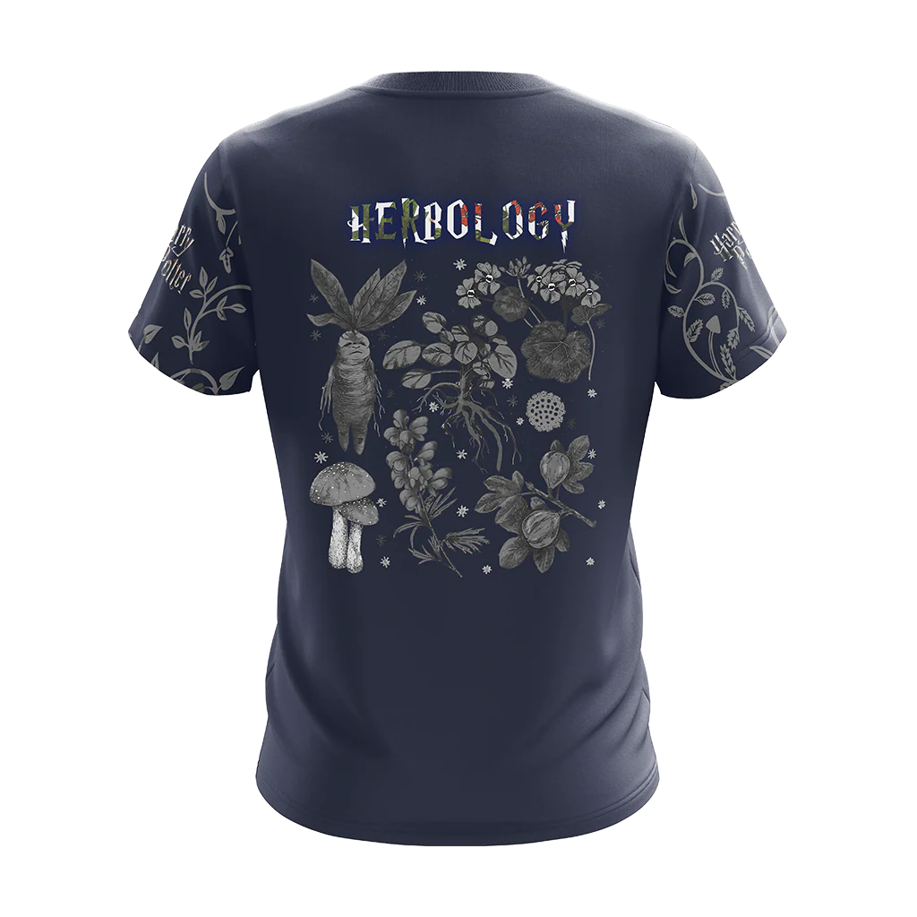 Herbology Harry Potter Hogwarts T-shirt Zip Hoodie Pullover Hoodie - Image 5