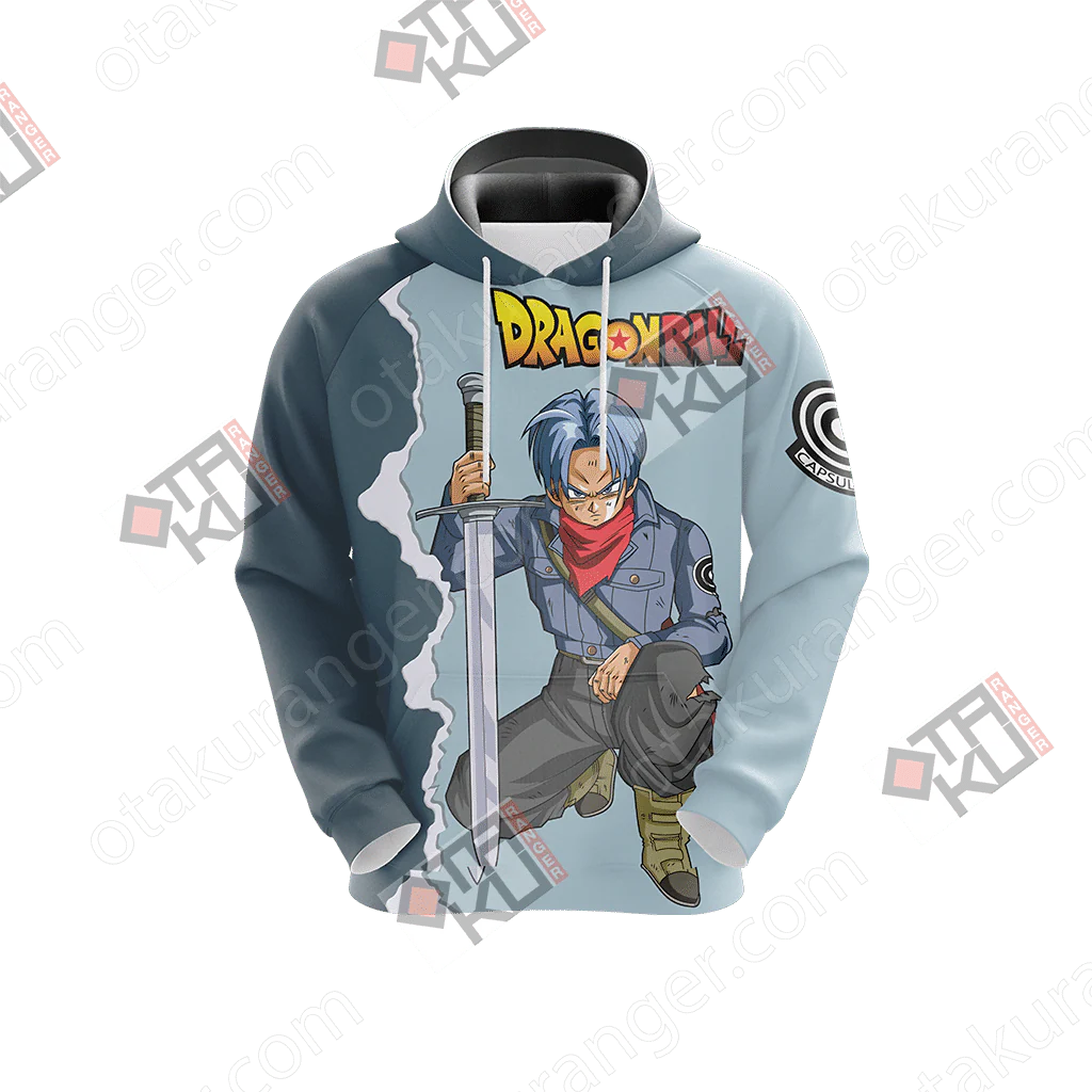 Dragon Ball - Trunks New Look Unisex 3D T-shirt - Image 6