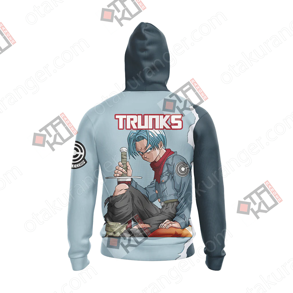 Dragon Ball - Trunks New Look Unisex 3D T-shirt - Image 7