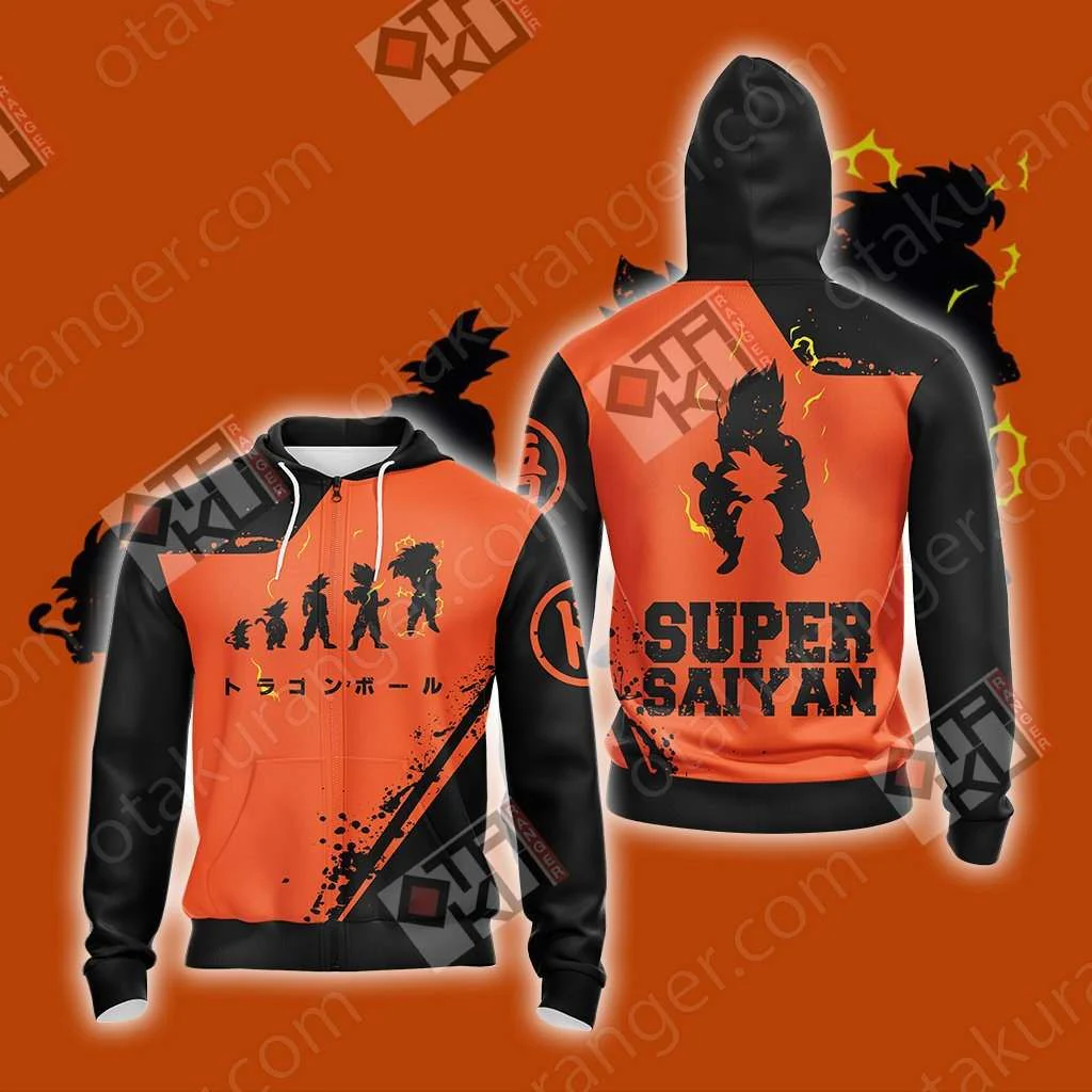 Dragon Ball Super Saiyan Unisex 3D T-shirt - Image 9