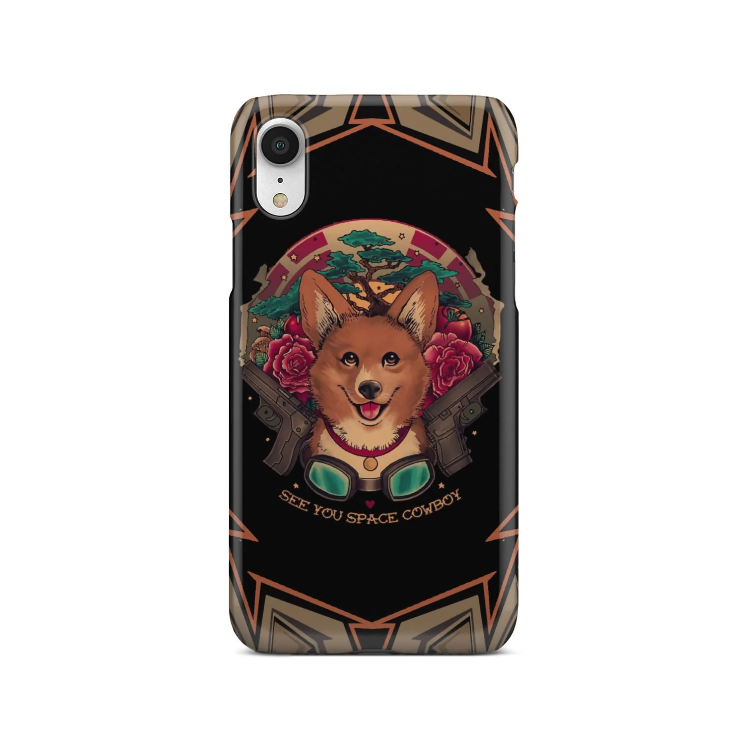 Cowboy Bebop Corgi Dog Ein Phone Case - Image 10