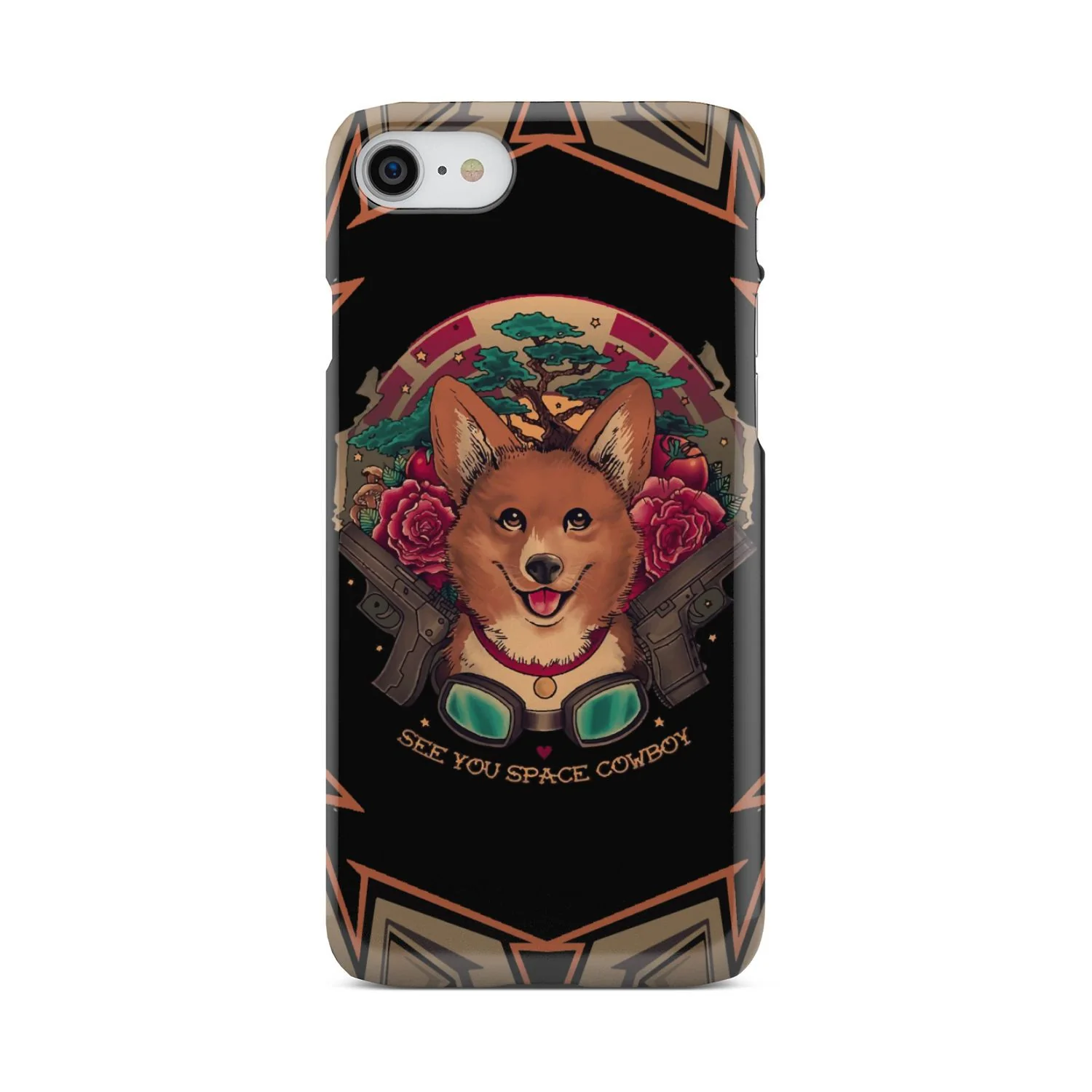 Cowboy Bebop Corgi Dog Ein Phone Case - Image 15