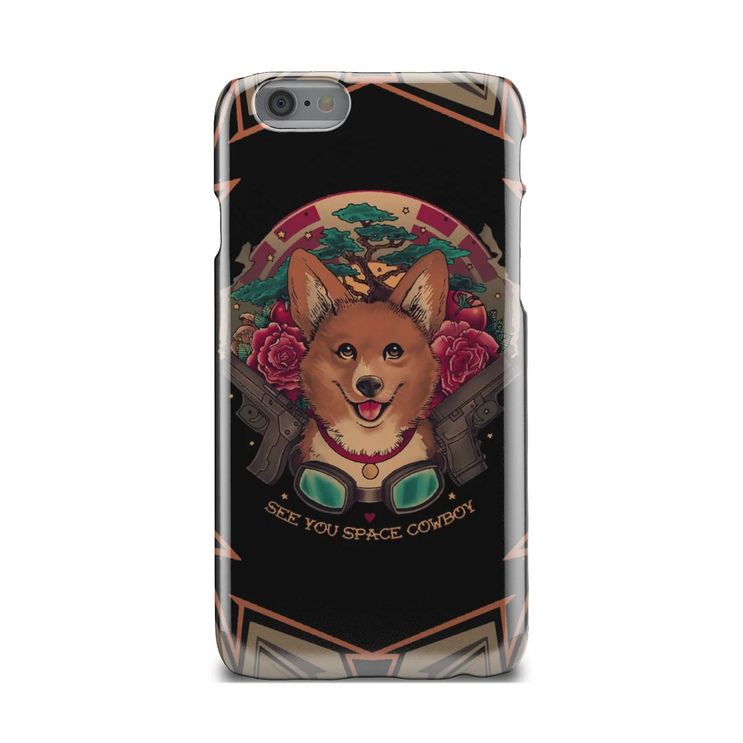 Cowboy Bebop Corgi Dog Ein Phone Case - Image 17