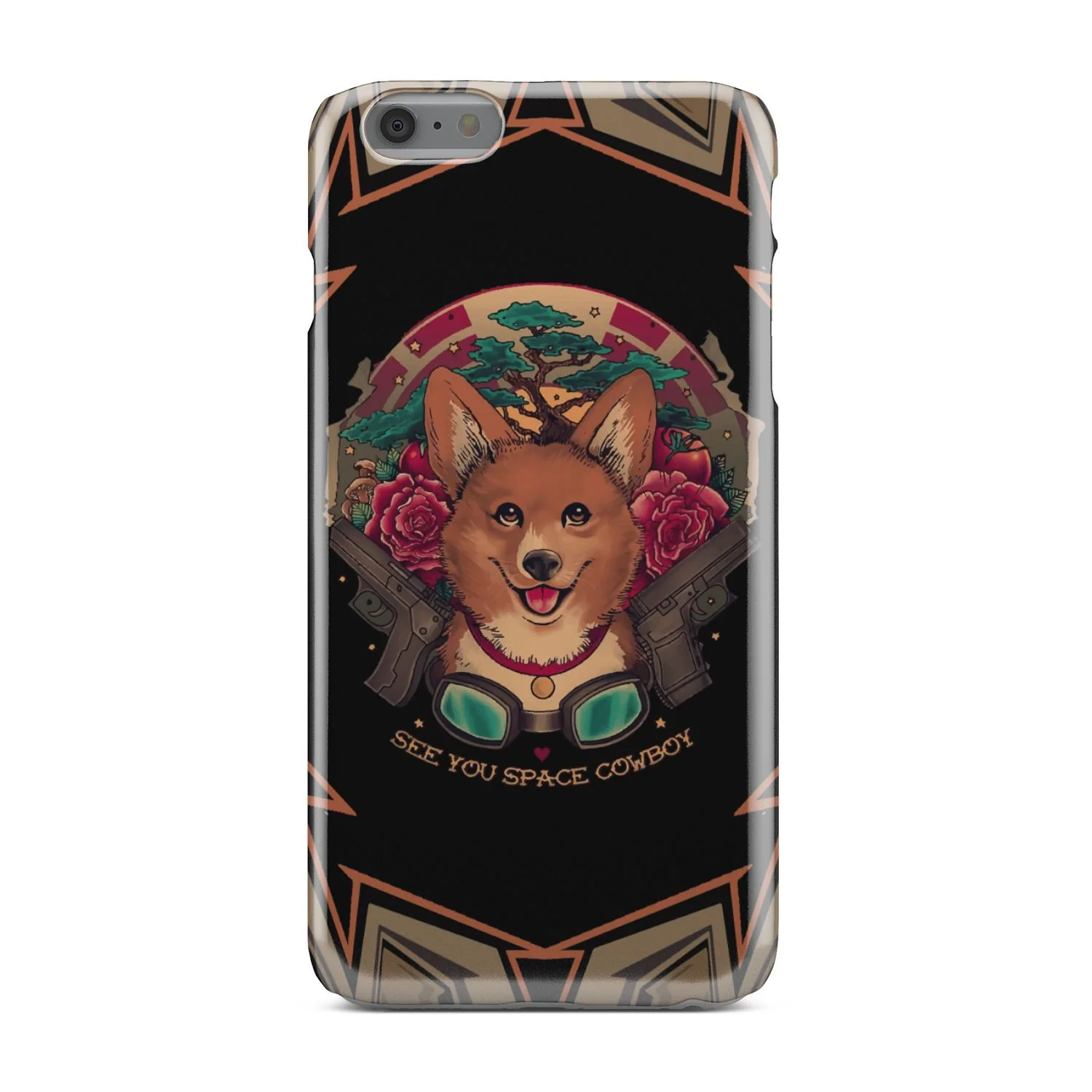 Cowboy Bebop Corgi Dog Ein Phone Case - Image 18