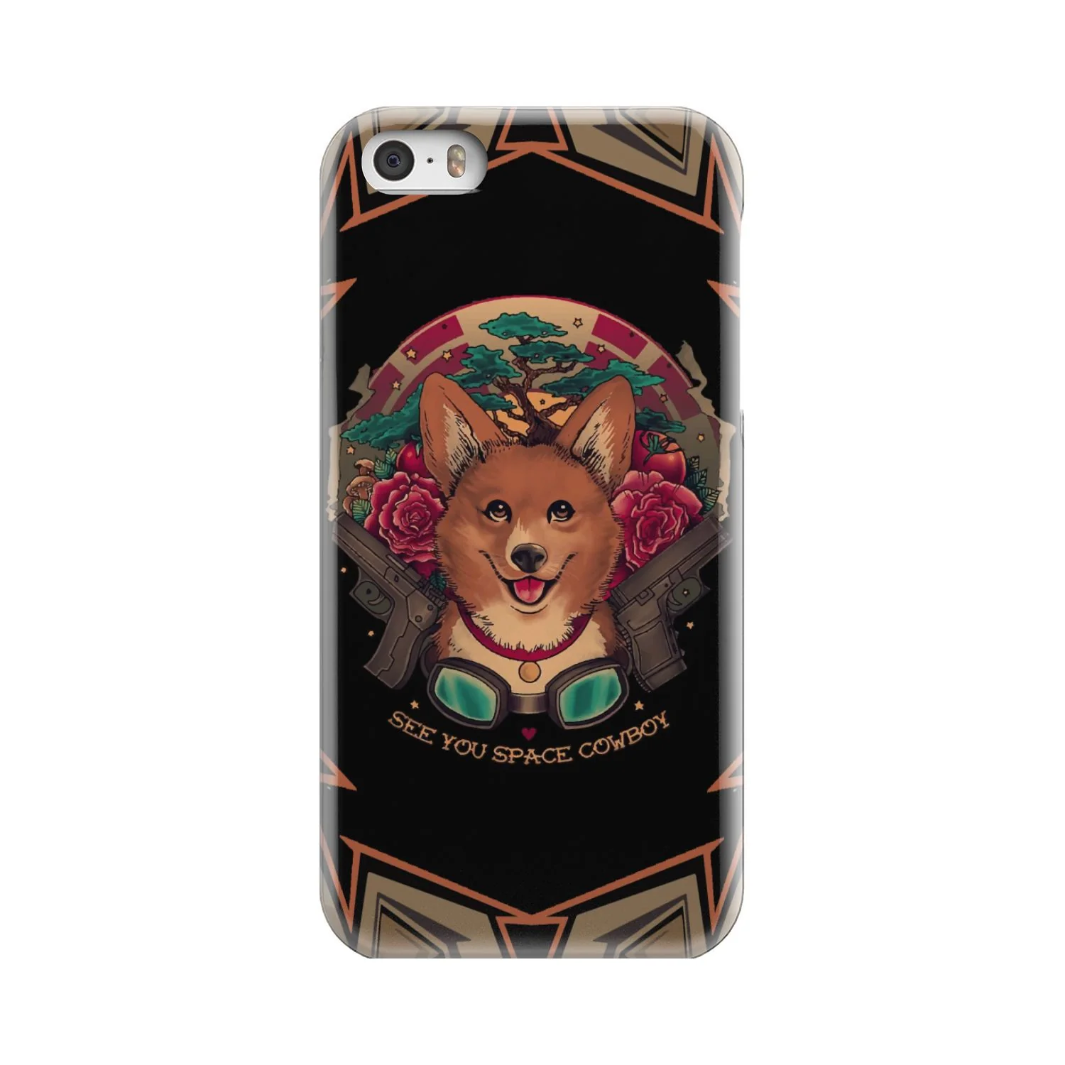 Cowboy Bebop Corgi Dog Ein Phone Case - Image 21