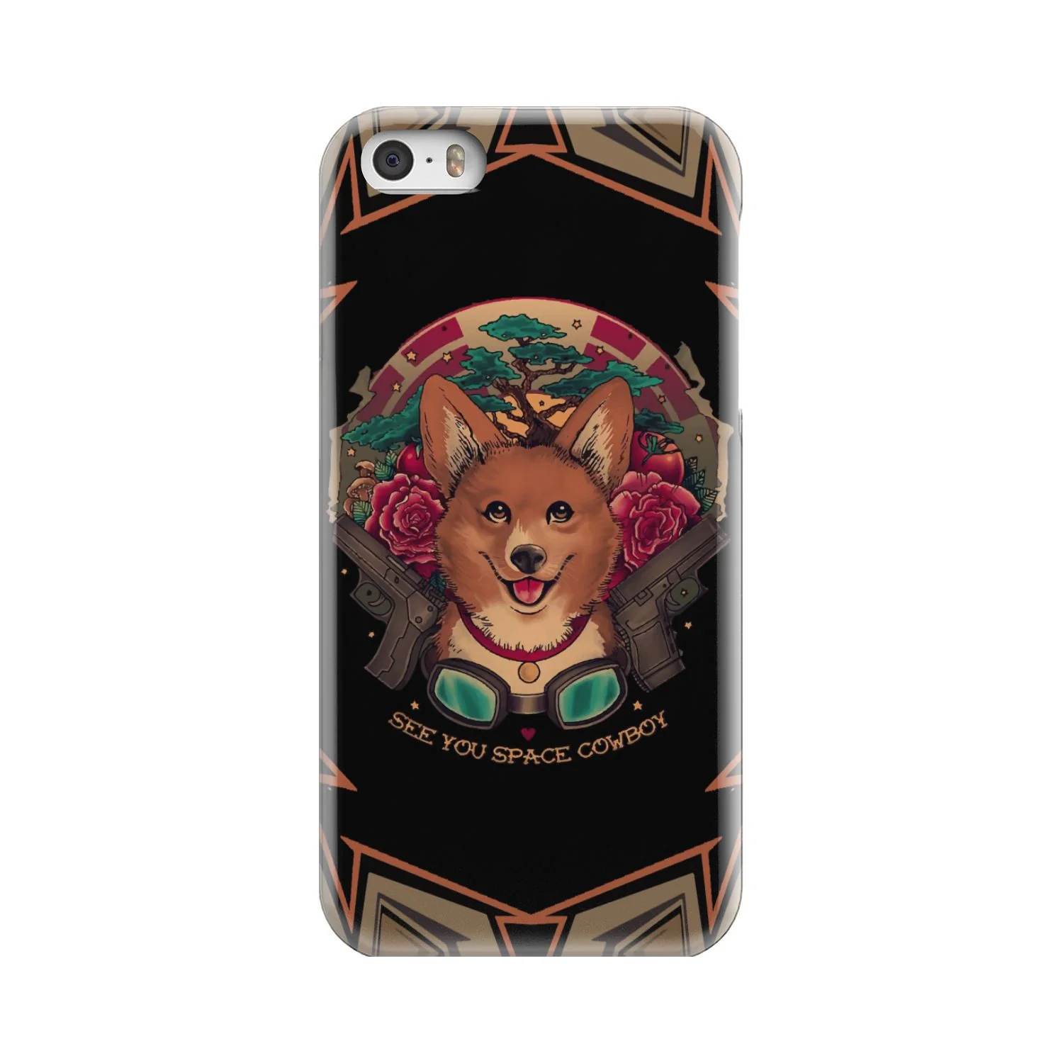 Cowboy Bebop Corgi Dog Ein Phone Case - Image 22