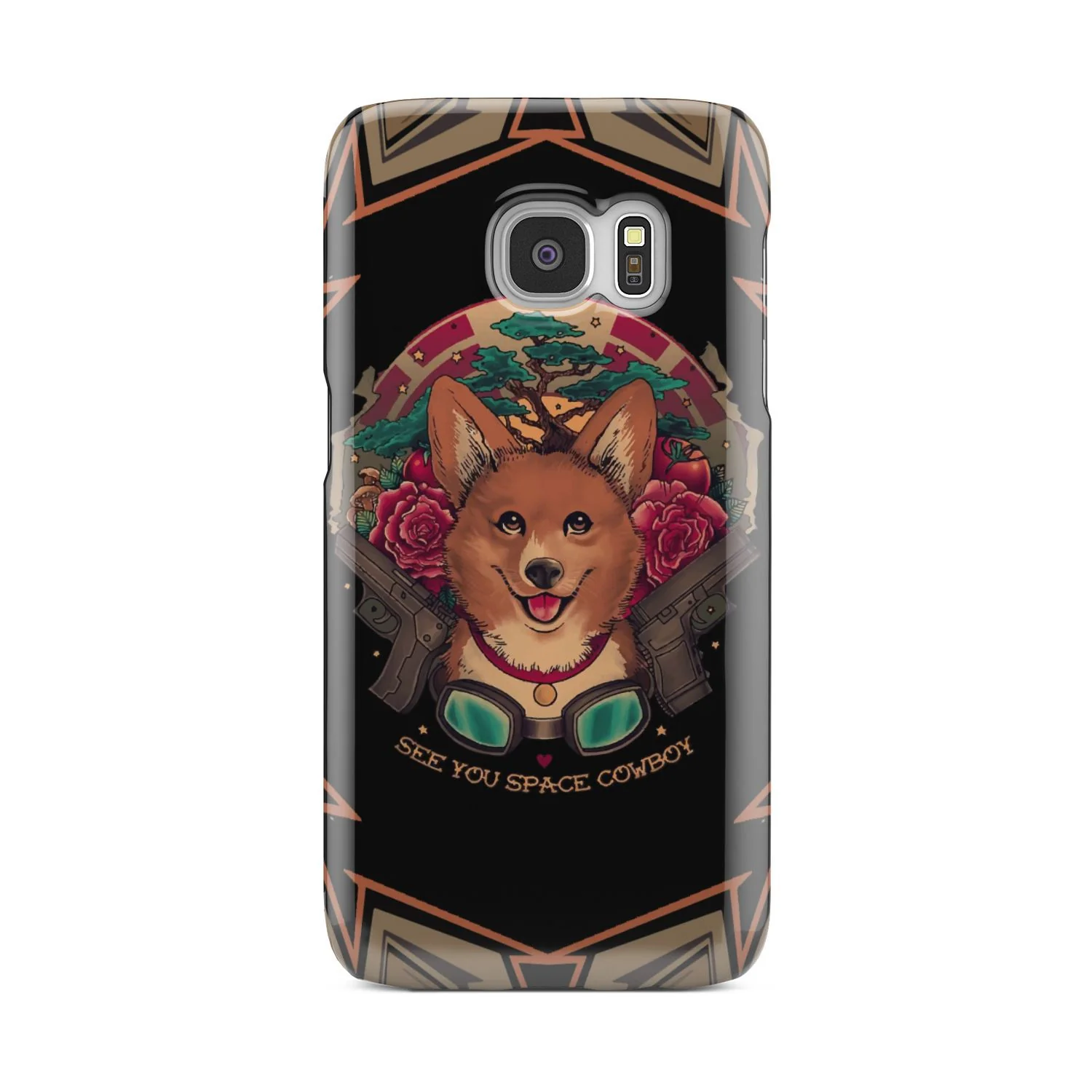 Cowboy Bebop Corgi Dog Ein Phone Case - Image 23
