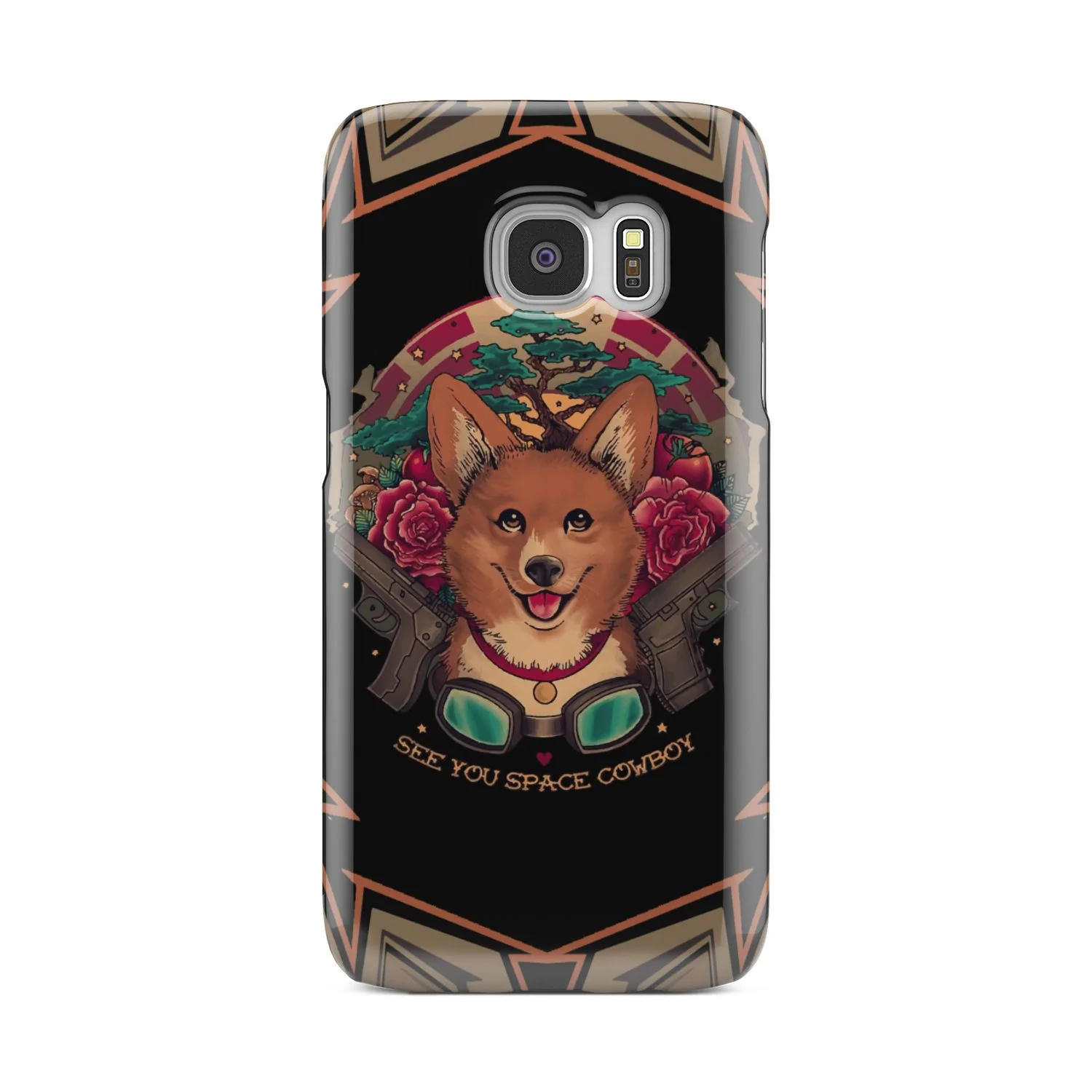 Cowboy Bebop Corgi Dog Ein Phone Case - Image 24