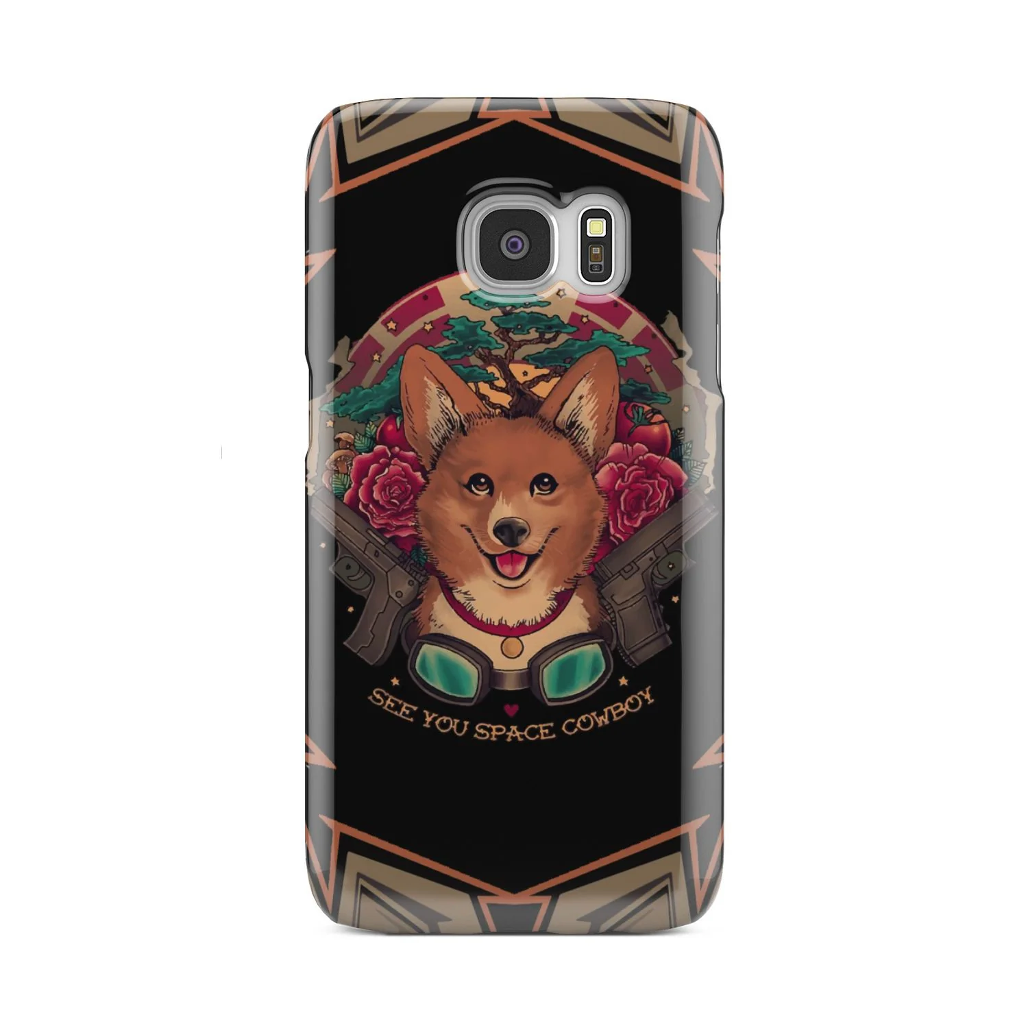 Cowboy Bebop Corgi Dog Ein Phone Case - Image 26
