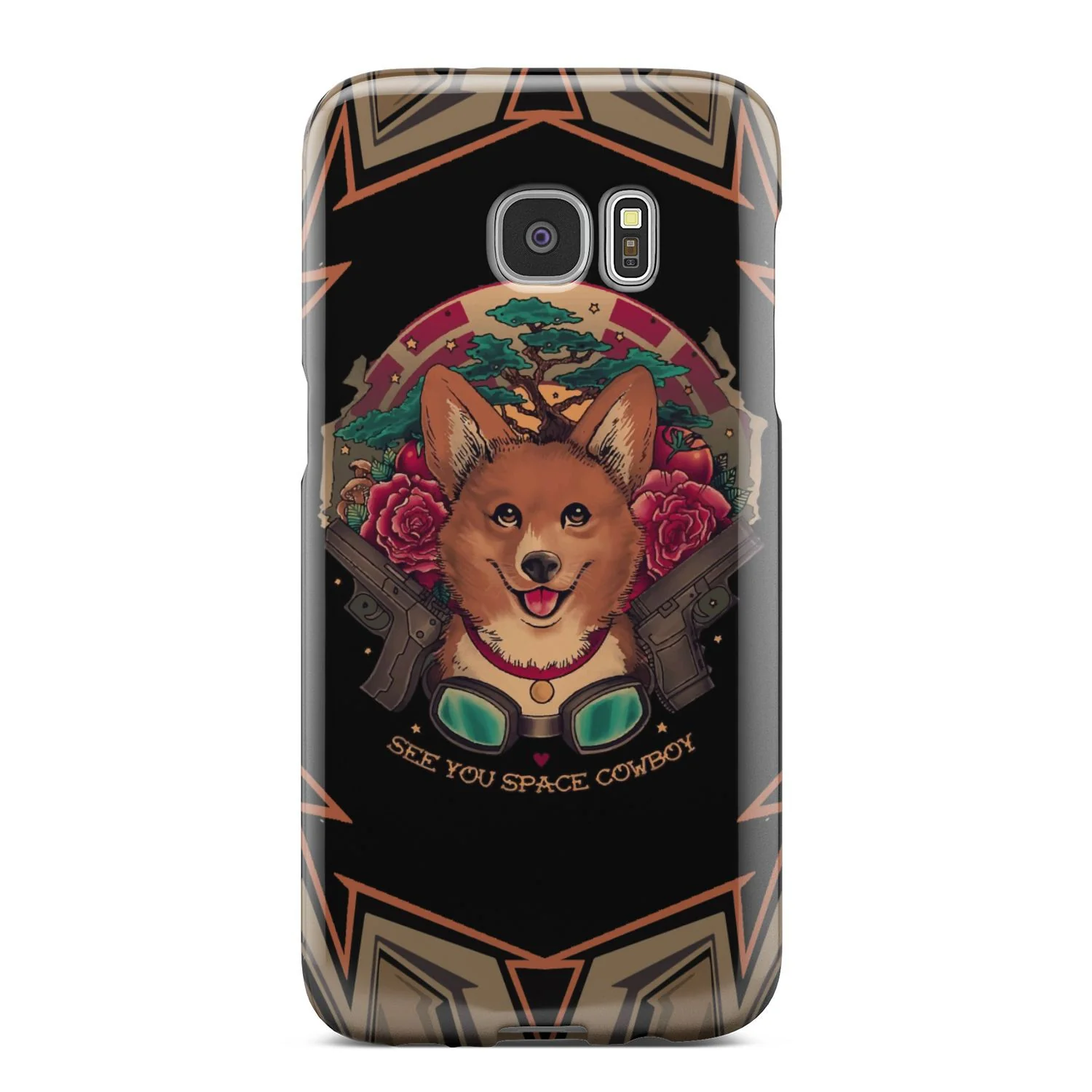 Cowboy Bebop Corgi Dog Ein Phone Case - Image 27
