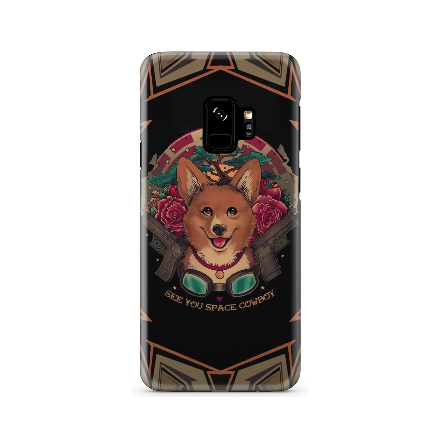 Cowboy Bebop Corgi Dog Ein Phone Case - Image 34