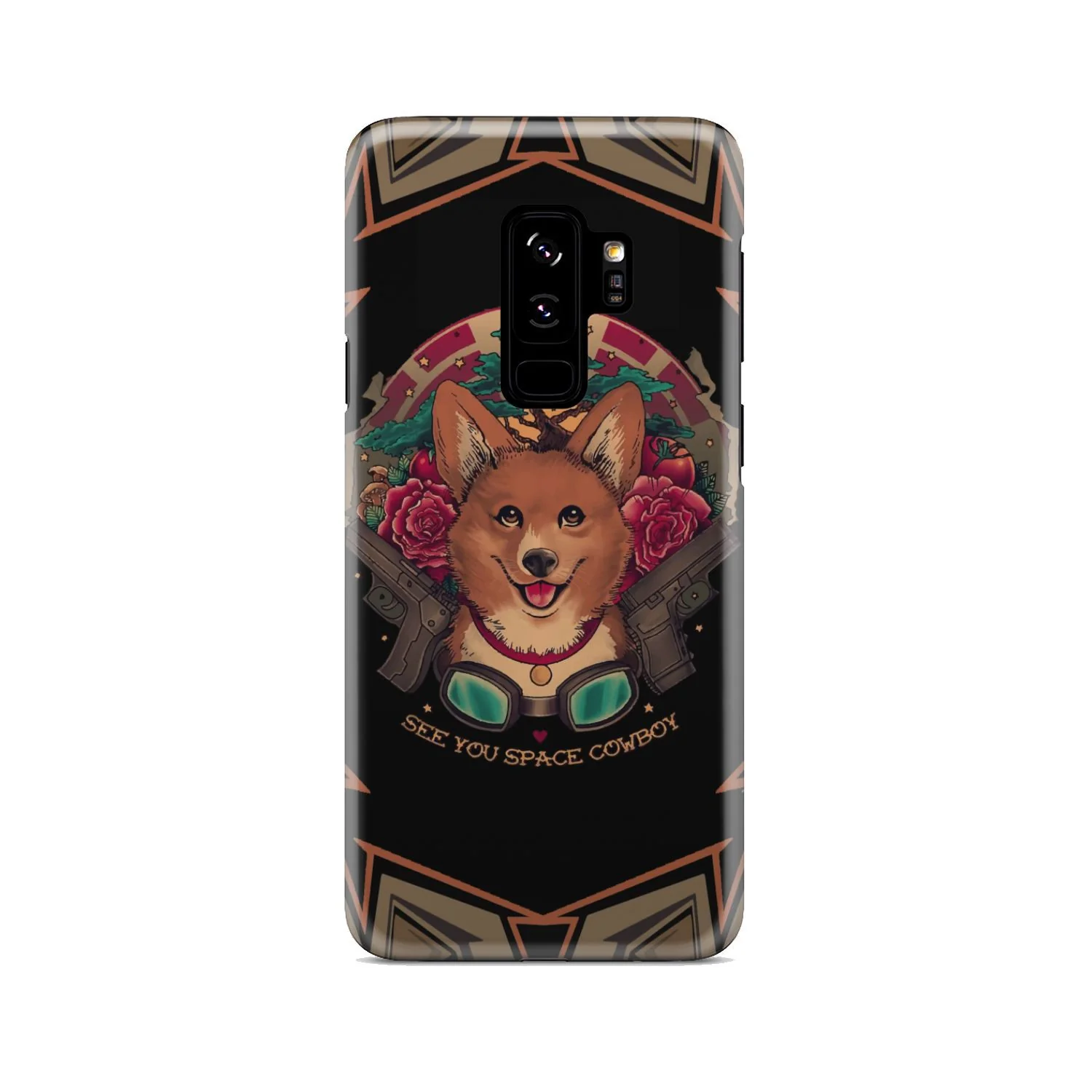 Cowboy Bebop Corgi Dog Ein Phone Case - Image 35