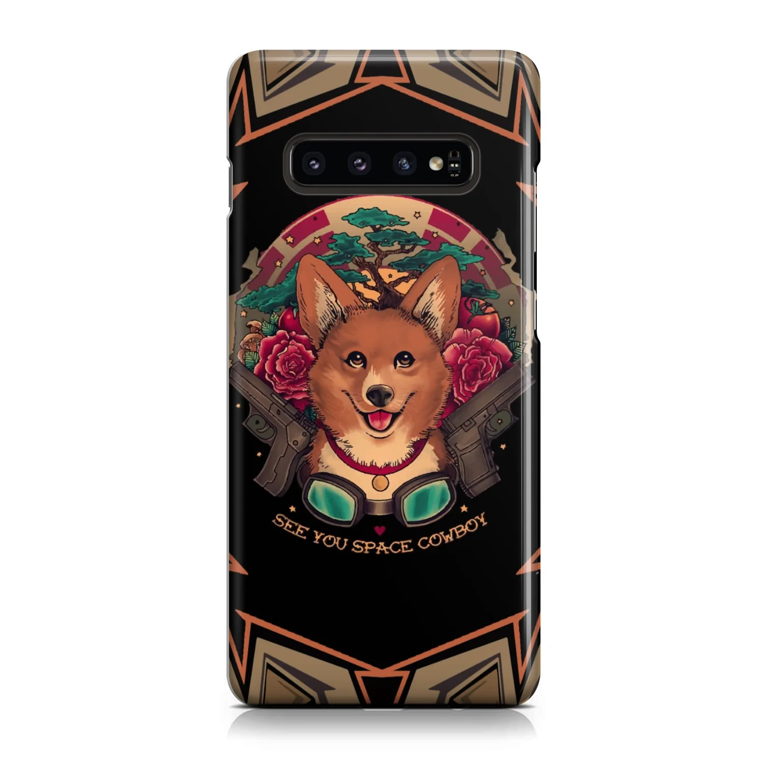 Cowboy Bebop Corgi Dog Ein Phone Case - Image 36