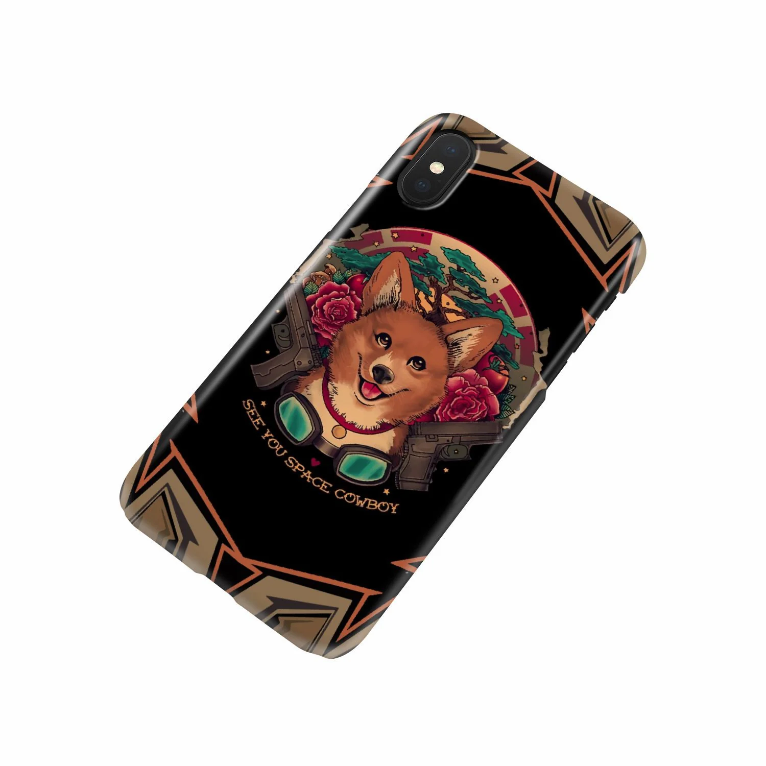 Cowboy Bebop Corgi Dog Ein Phone Case - Image 4