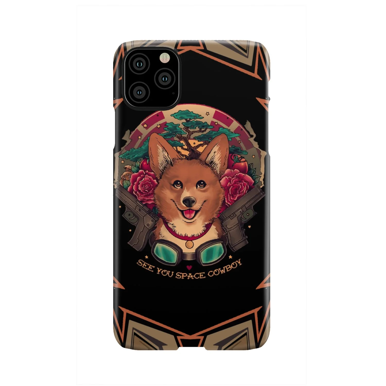 Cowboy Bebop Corgi Dog Ein Phone Case - Image 7