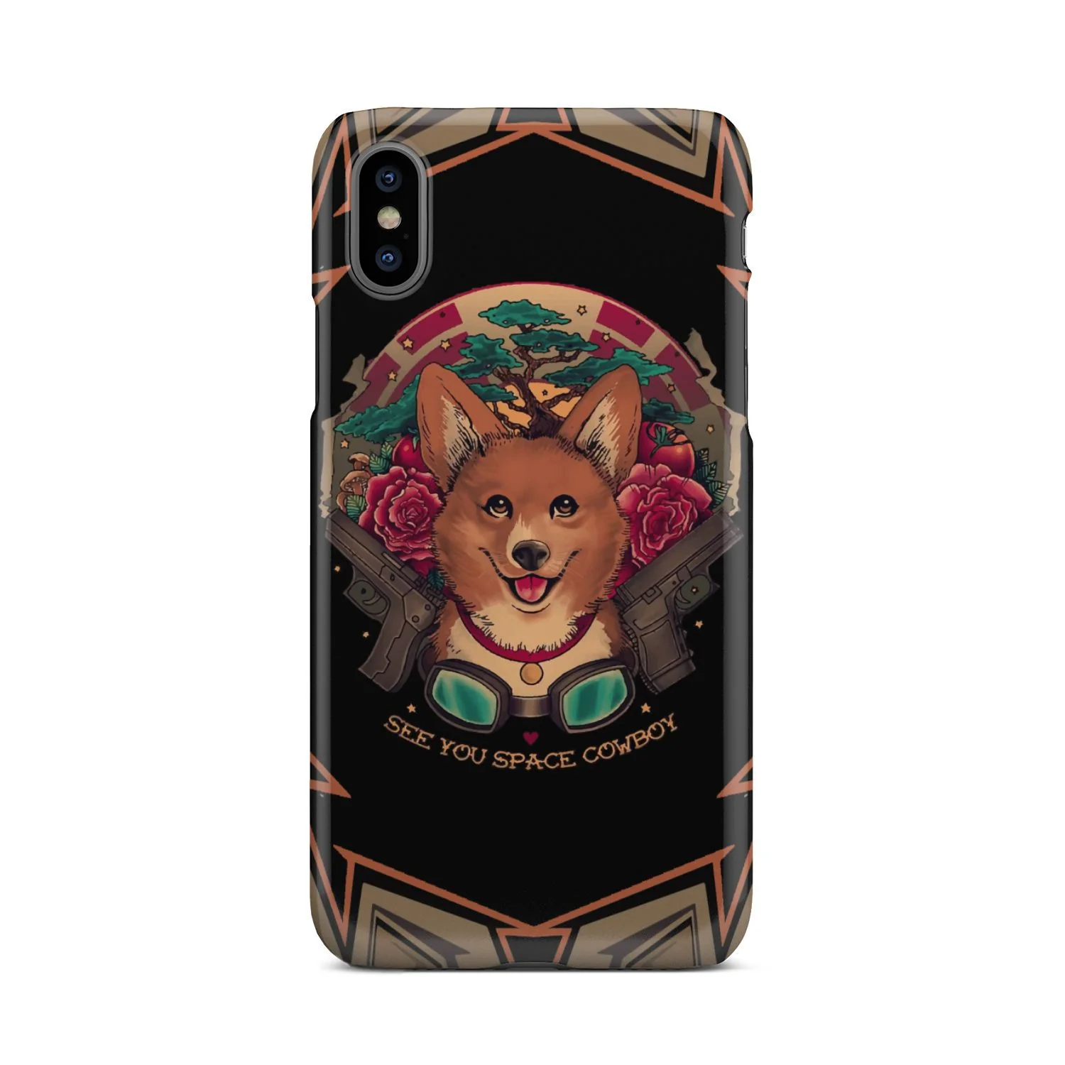 Cowboy Bebop Corgi Dog Ein Phone Case - Image 8