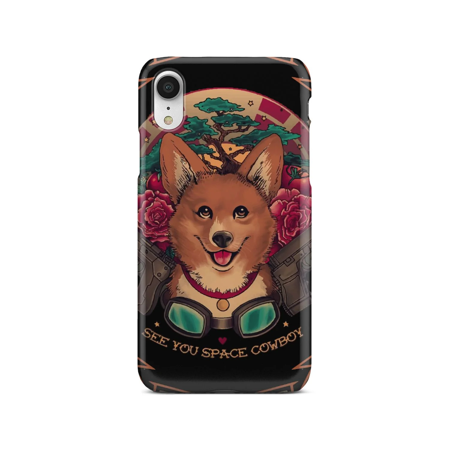 Cowboy Bebop Corgi Dog Ein Phone Case - Image 10