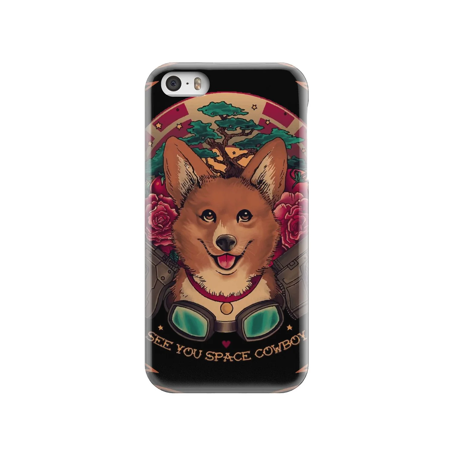 Cowboy Bebop Corgi Dog Ein Phone Case - Image 12