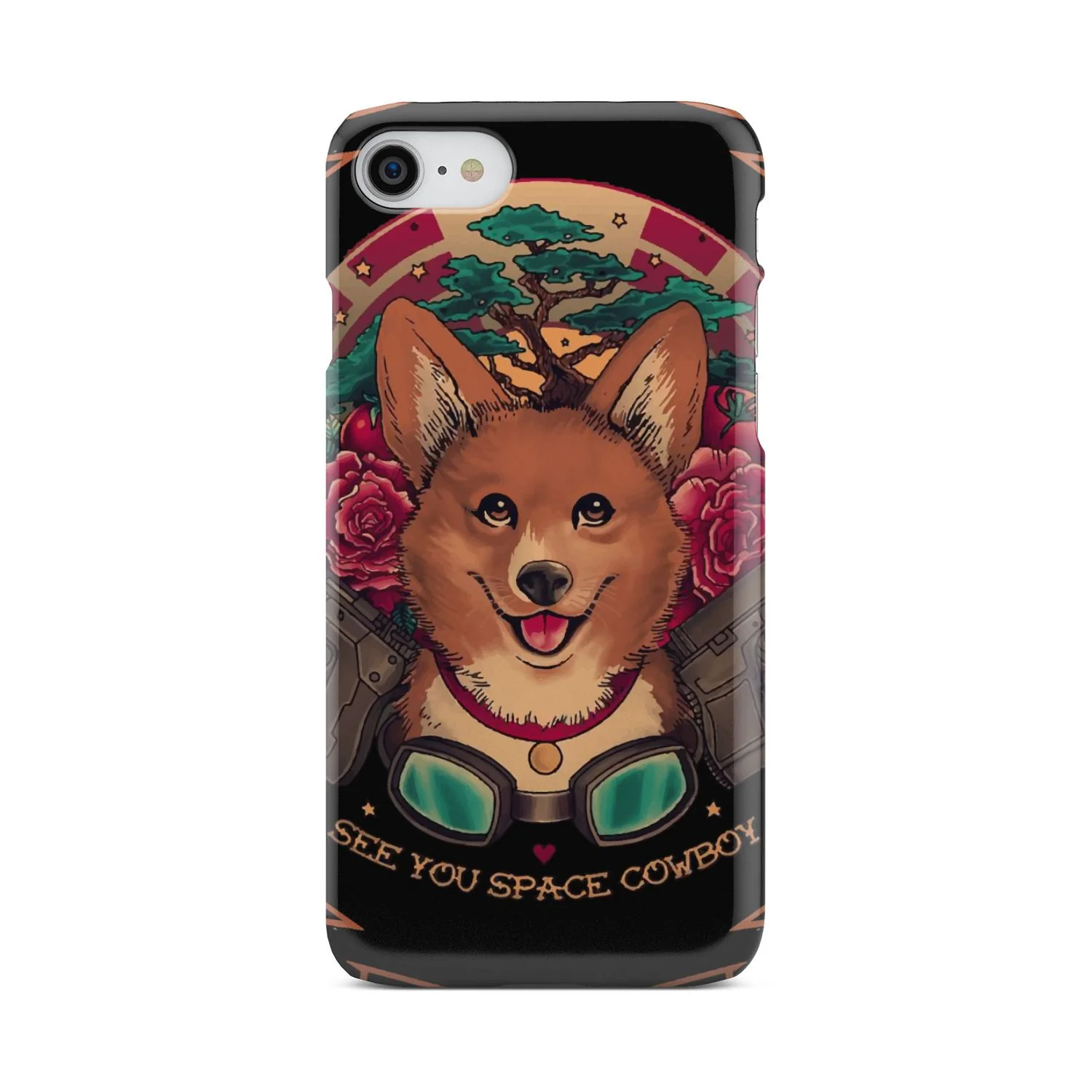 Cowboy Bebop Corgi Dog Ein Phone Case - Image 13