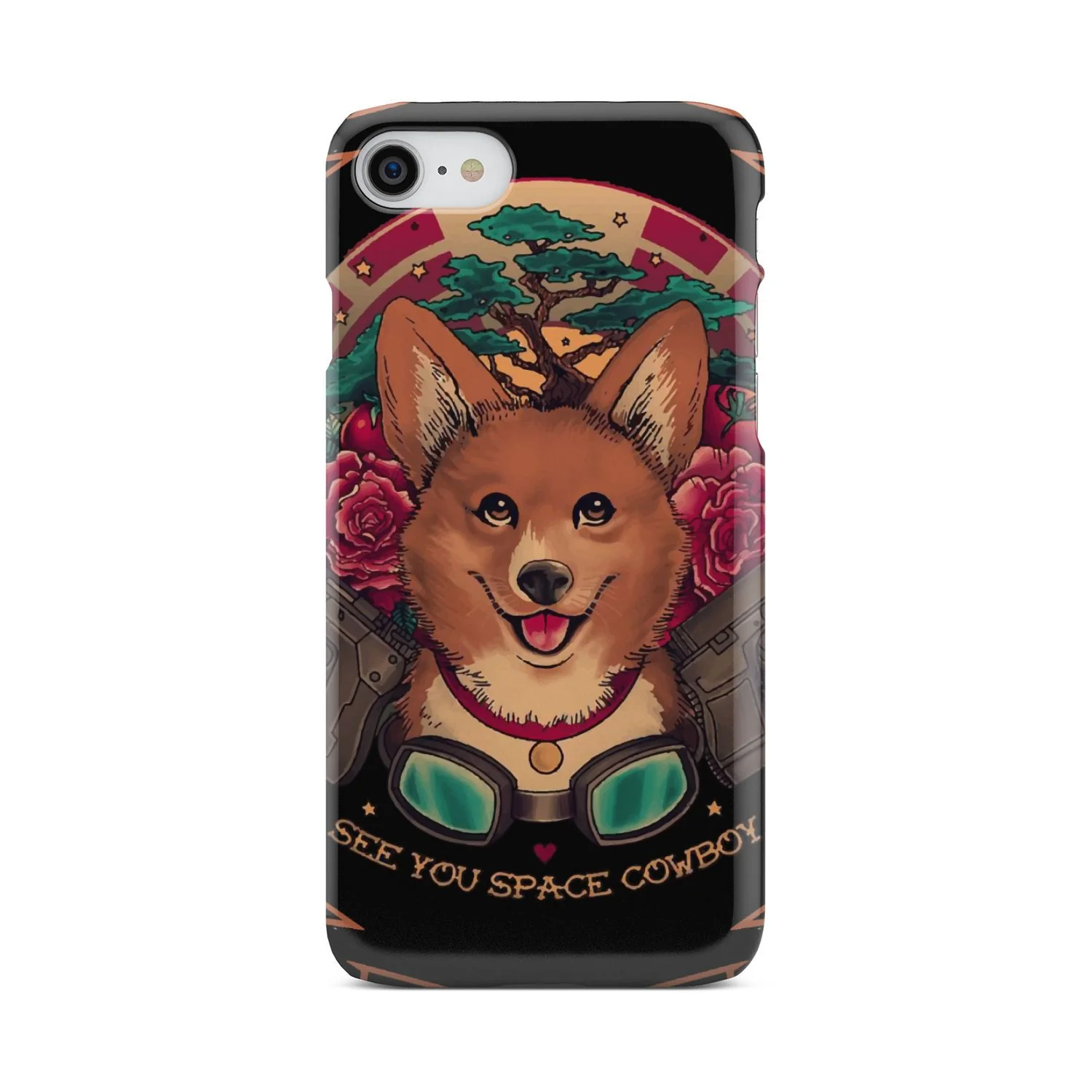 Cowboy Bebop Corgi Dog Ein Phone Case - Image 15