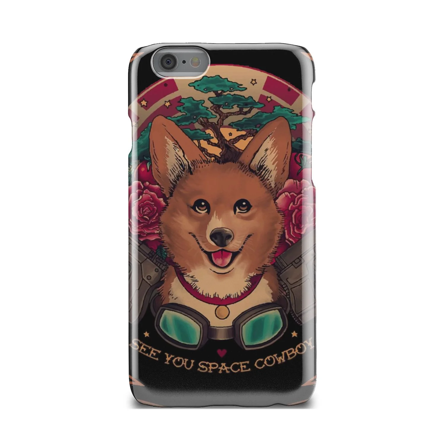 Cowboy Bebop Corgi Dog Ein Phone Case - Image 17