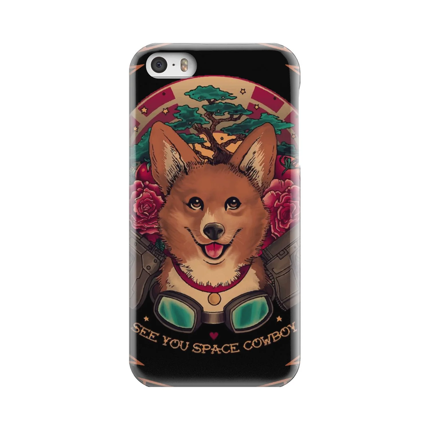 Cowboy Bebop Corgi Dog Ein Phone Case - Image 22