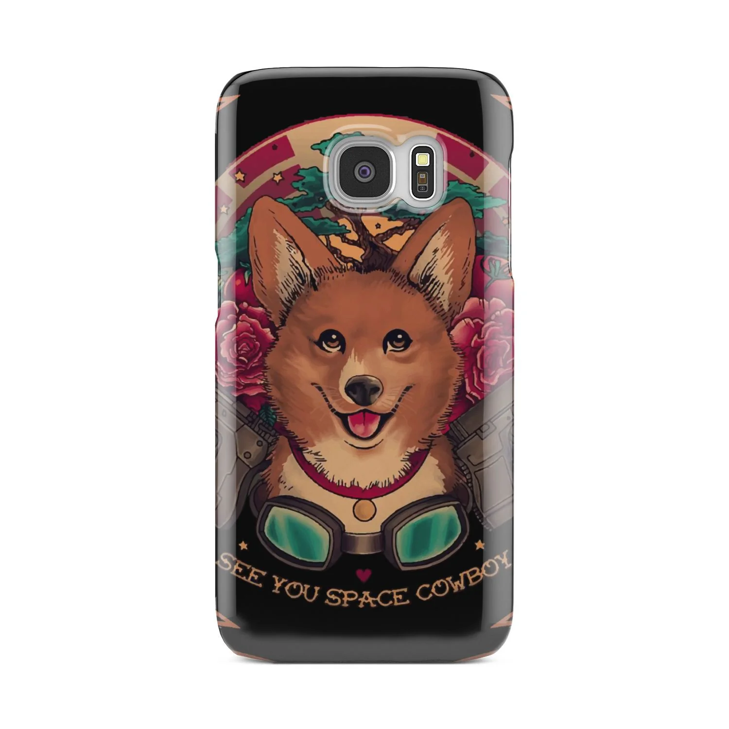 Cowboy Bebop Corgi Dog Ein Phone Case - Image 24