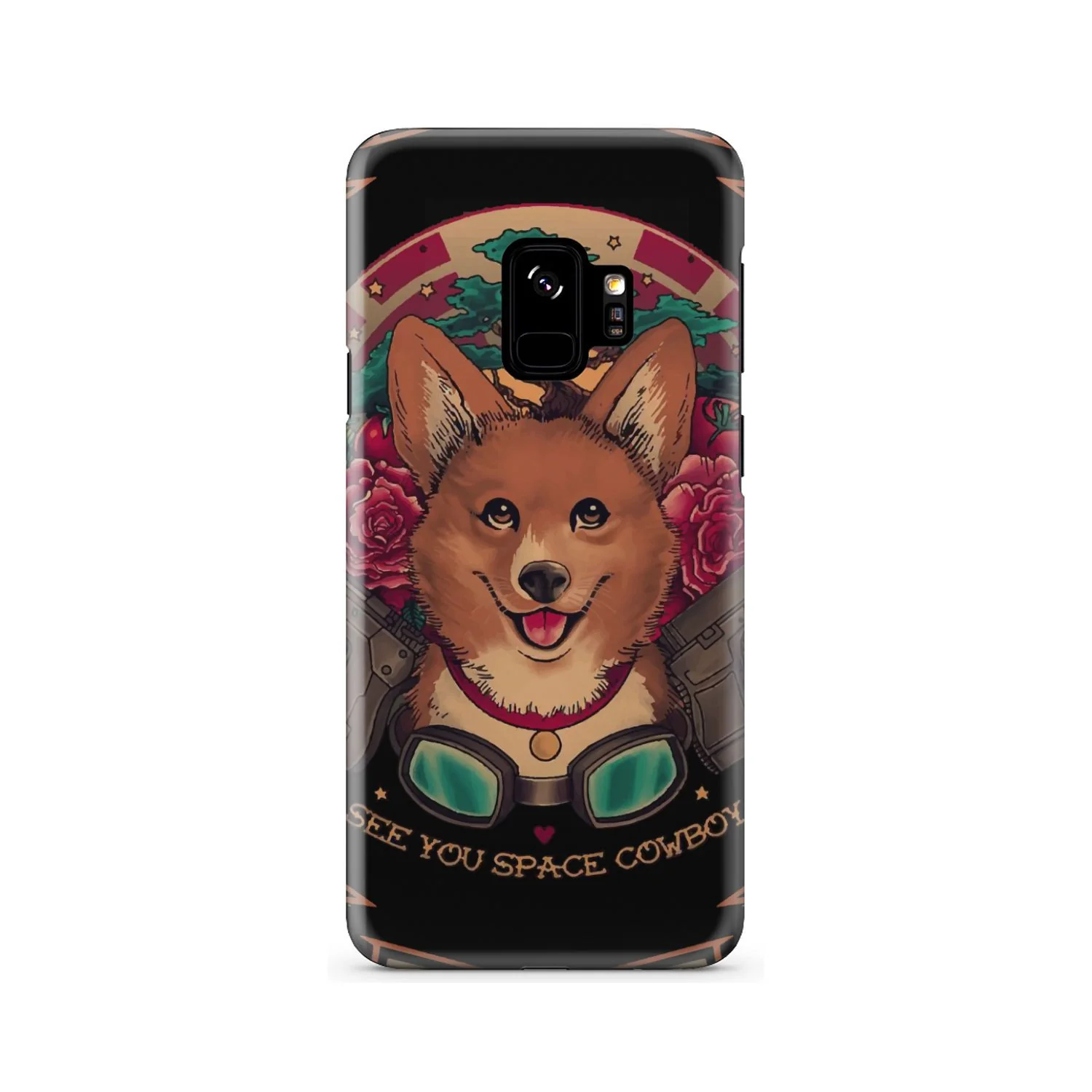 Cowboy Bebop Corgi Dog Ein Phone Case - Image 34