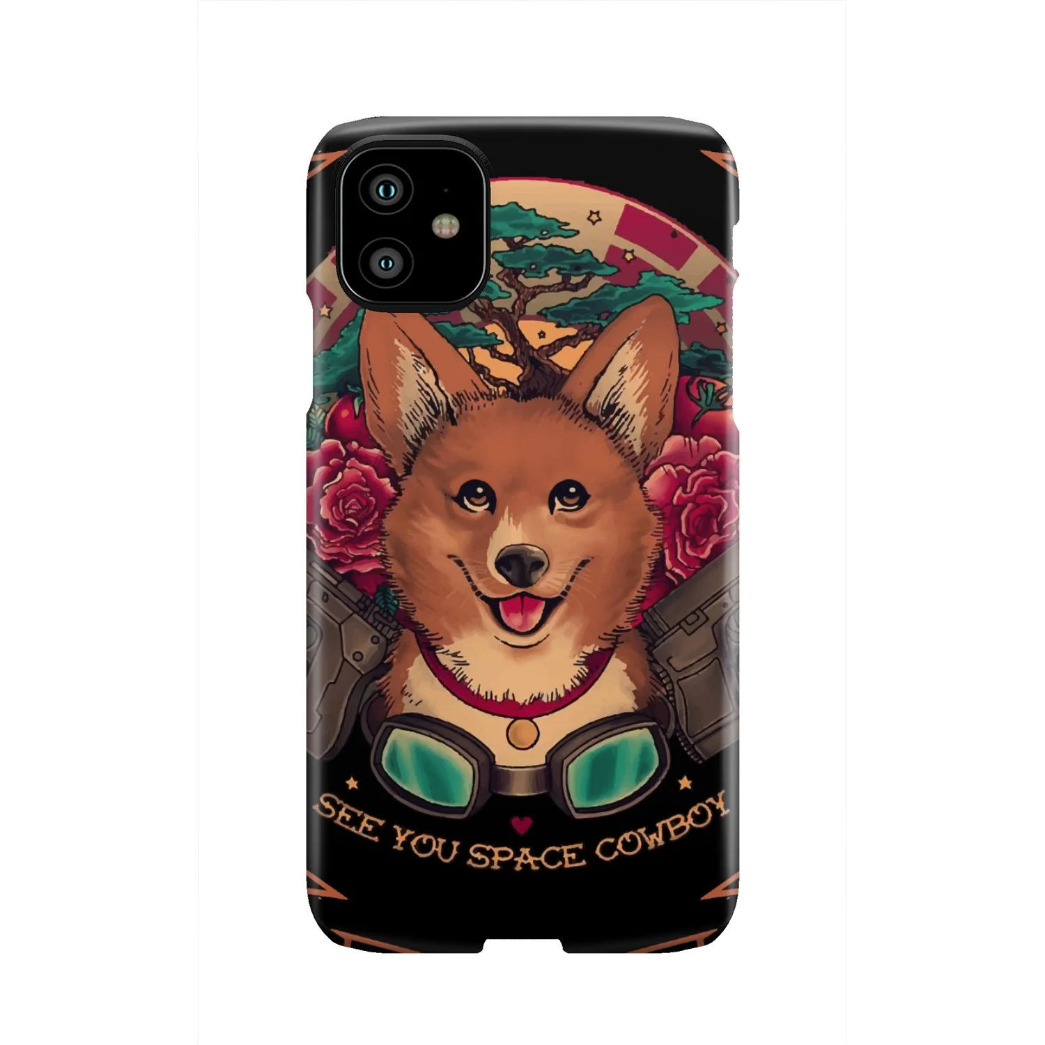 Cowboy Bebop Corgi Dog Ein Phone Case - Image 5