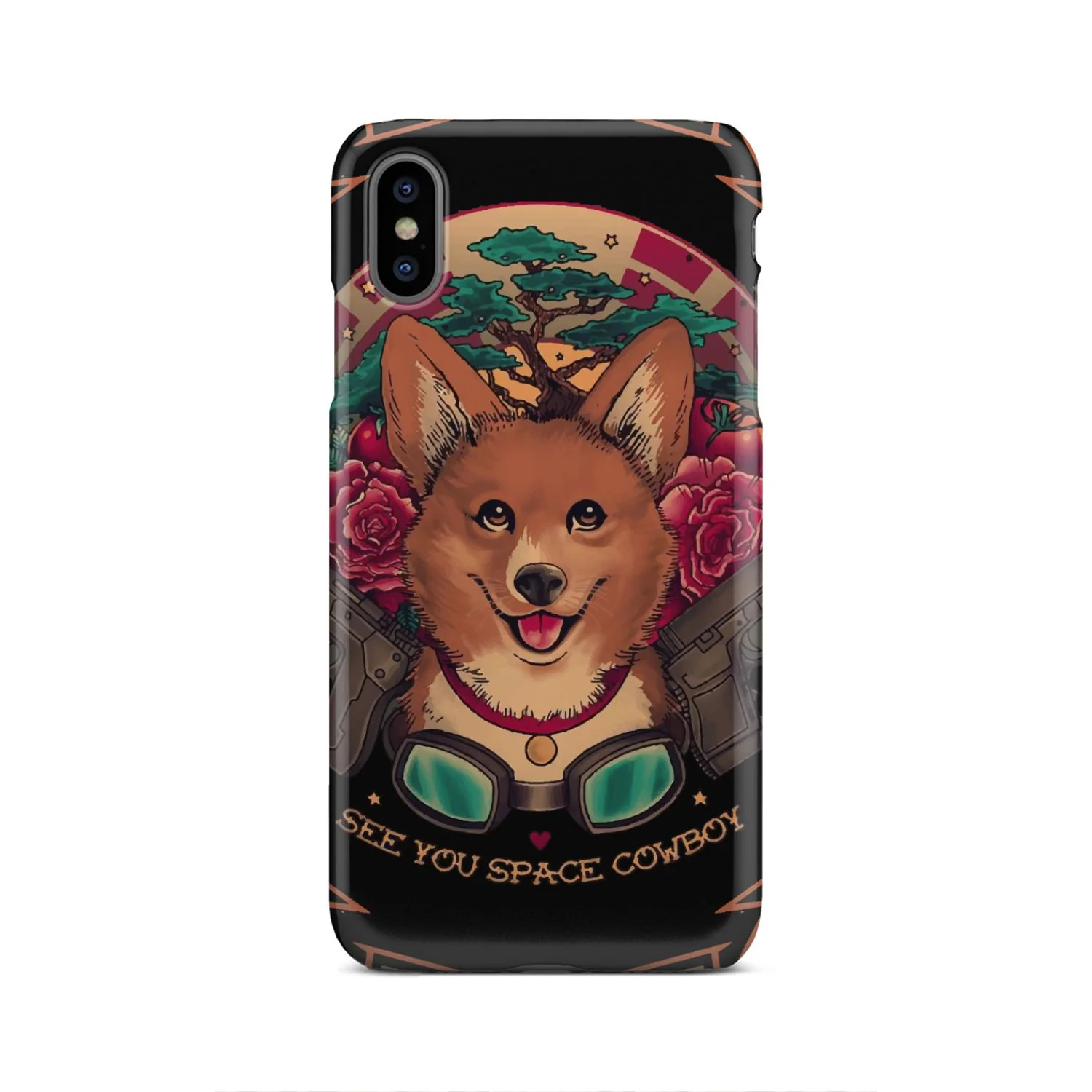 Cowboy Bebop Corgi Dog Ein Phone Case - Image 9