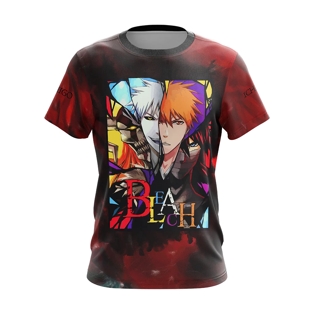 Bleach Kurosaki Ichigo Unisex 3D T-shirt Zip Hoodie Pullover Hoodie - Image 4