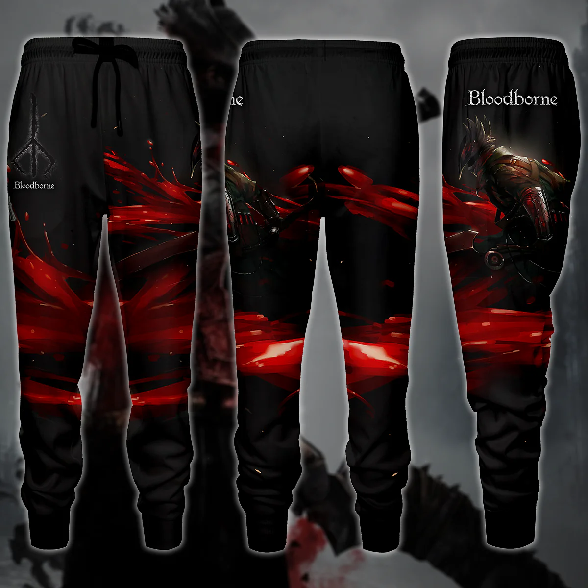 Bloodborne Video Game 3D All Over Printed T-shirt Tank Top Zip Hoodie Pullover Hoodie Hawaiian Shirt Beach Shorts Jogger - Image 8