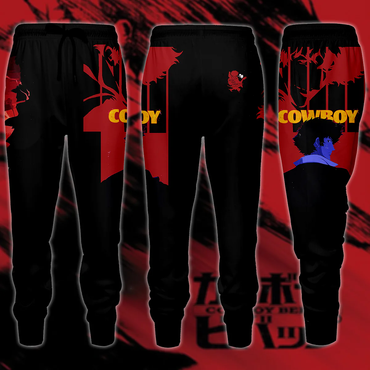 Cowboy Bebop 3D All Over Print T-shirt Tank Top Zip Hoodie Pullover Hoodie Hawaiian Shirt Beach Shorts Jogger - Image 8