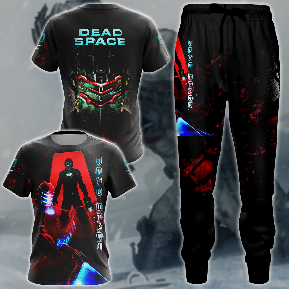 Dead Space Video Game 3D All Over Print T-shirt Tank Top Zip Hoodie Pullover Hoodie Hawaiian Shirt Beach Shorts Jogger - Image 4