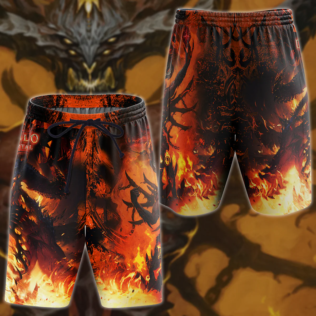 Diablo Immortal Video Game 3D All Over Print T-shirt Tank Top Zip Hoodie Pullover Hoodie Hawaiian Shirt Beach Shorts Jogger - Image 6