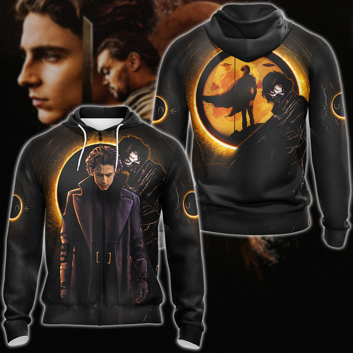 Dune 3D All Over Print T-shirt Tank Top Zip Hoodie Pullover Hoodie Hawaiian Shirt Beach Shorts Jogger - Image 3