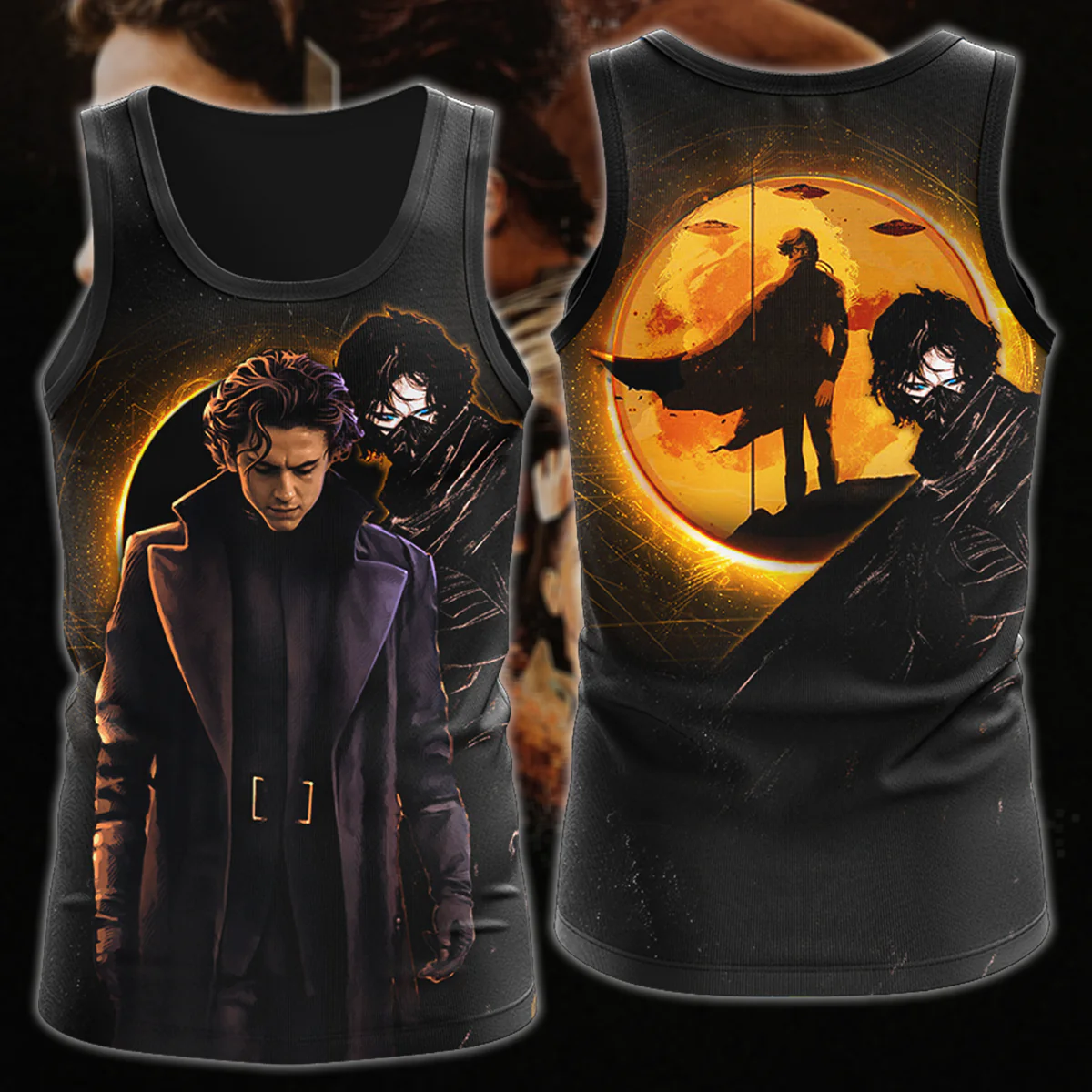 Dune 3D All Over Print T-shirt Tank Top Zip Hoodie Pullover Hoodie Hawaiian Shirt Beach Shorts Jogger - Image 8