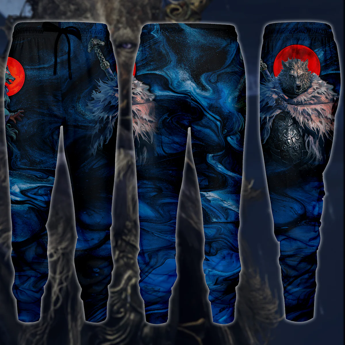 Elden Ring Blaidd Video Game 3D All Over Print T-shirt Tank Top Zip Hoodie Pullover Hoodie Hawaiian Shirt Beach Shorts Jogger - Image 6