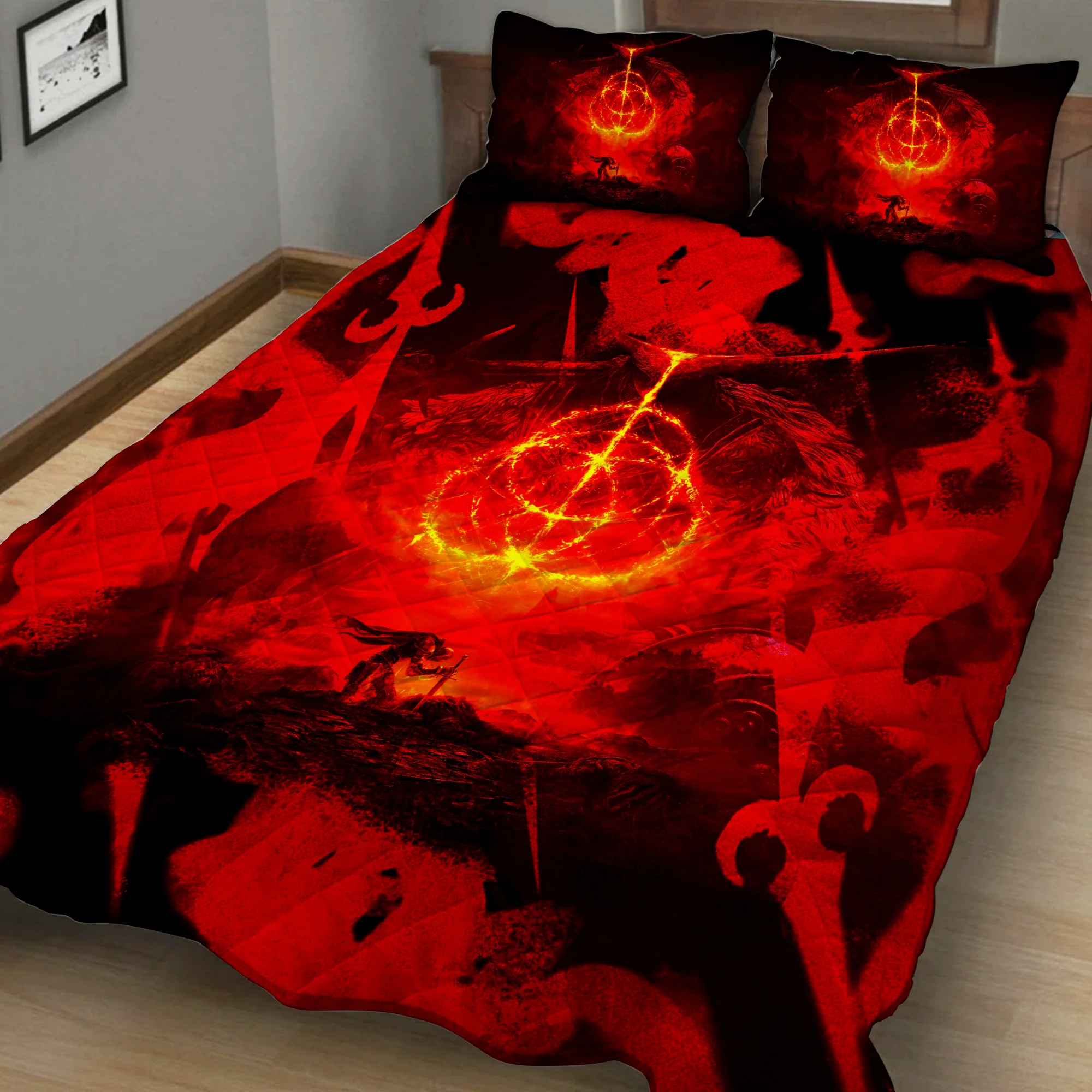 Elden Ring Quilt Blanket Quilt Set - Image 3