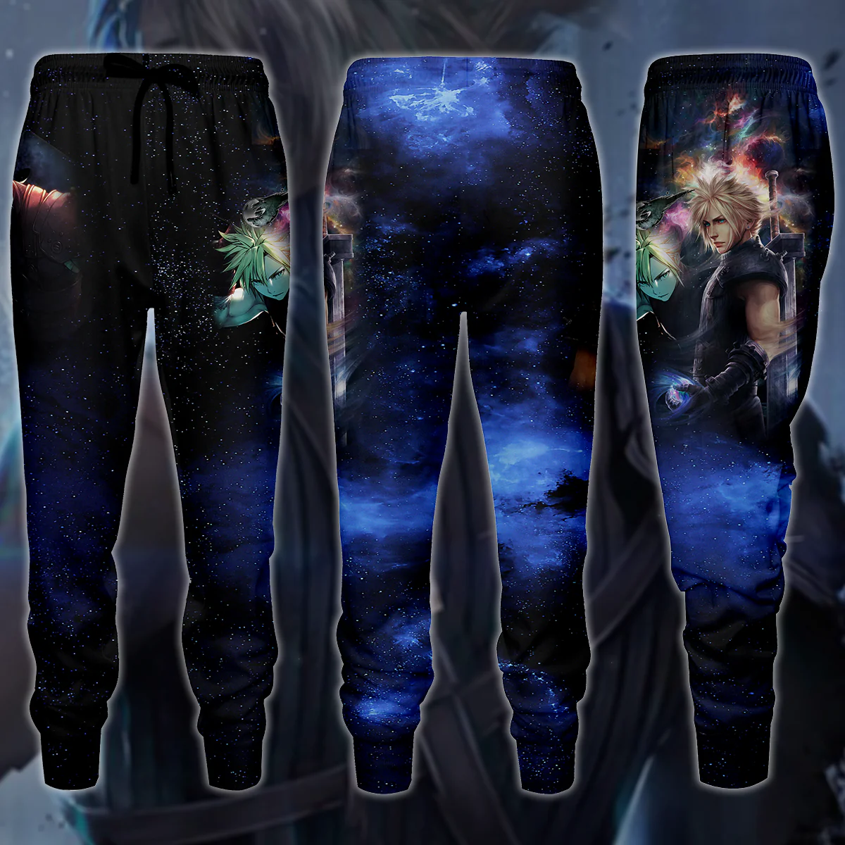 Final Fantasy VII Tidus Video Game 3D All Over Print T-shirt Tank Top Zip Hoodie Pullover Hoodie Hawaiian Shirt Beach Shorts Jogger - Image 3