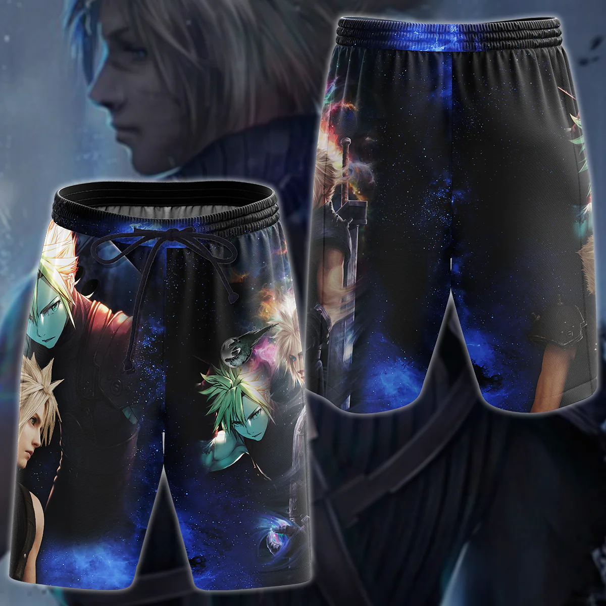 Final Fantasy VII Tidus Video Game 3D All Over Print T-shirt Tank Top Zip Hoodie Pullover Hoodie Hawaiian Shirt Beach Shorts Jogger - Image 4