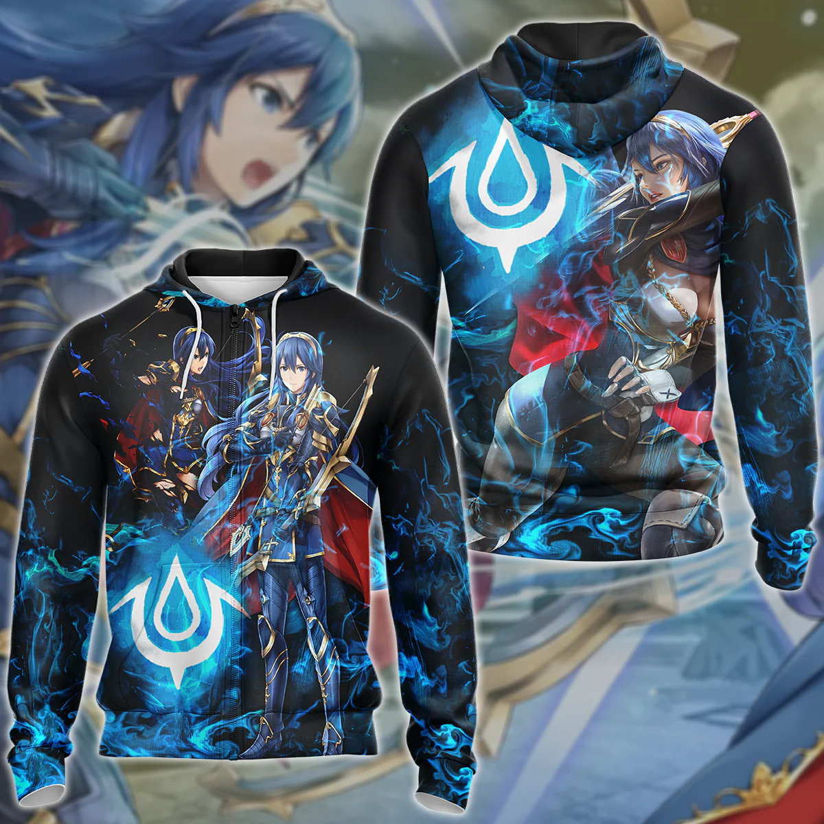 Fire Emblem Video Game 3D All Over Print T-shirt Tank Top Zip Hoodie Pullover Hoodie Hawaiian Shirt Beach Shorts Jogger - Image 8