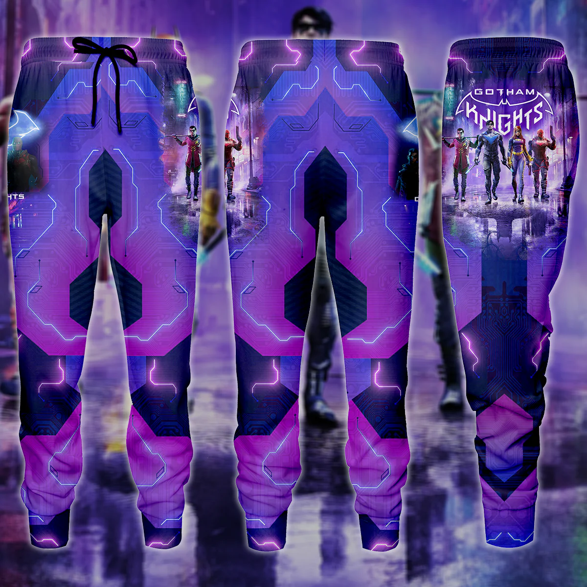 Gotham Knights 2022 Video Game 3D All Over Print T-shirt Tank Top Zip Hoodie Pullover Hoodie Hawaiian Shirt Beach Shorts Jogger - Image 6