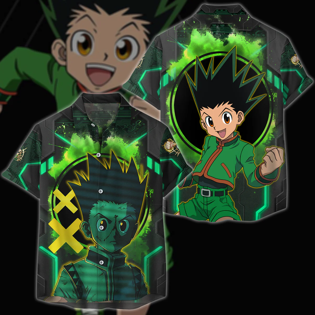 Hunter x Hunter Gon 3D All Over Print T-shirt Tank Top Zip Hoodie Pullover Hoodie Hawaiian Shirt Beach Shorts Jogger - Image 7
