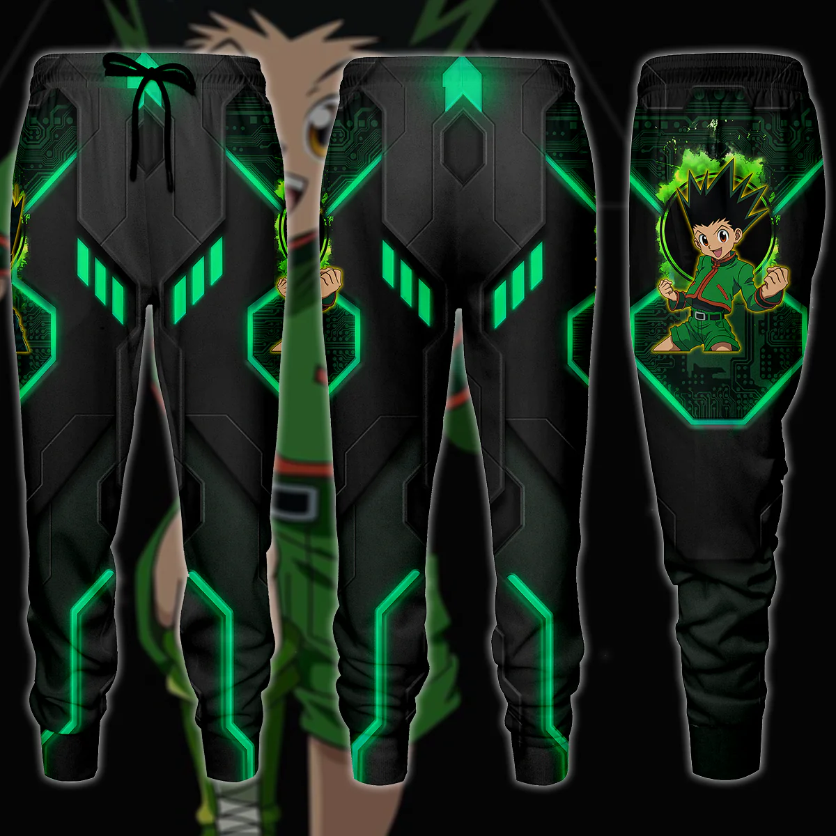 Hunter x Hunter Gon 3D All Over Print T-shirt Tank Top Zip Hoodie Pullover Hoodie Hawaiian Shirt Beach Shorts Jogger - Image 8