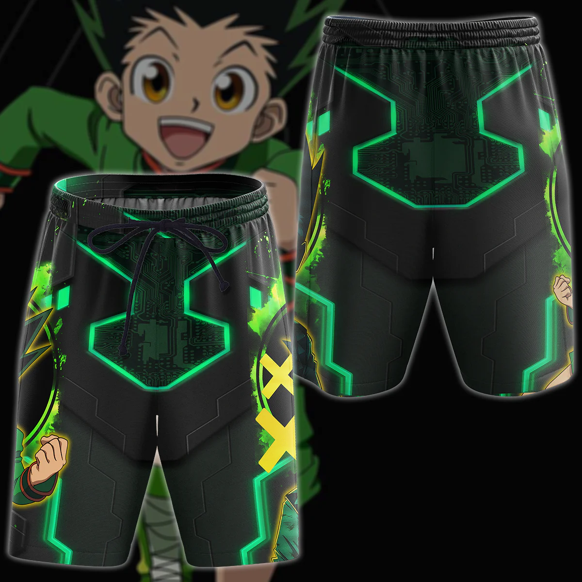 Hunter x Hunter Gon 3D All Over Print T-shirt Tank Top Zip Hoodie Pullover Hoodie Hawaiian Shirt Beach Shorts Jogger - Image 9