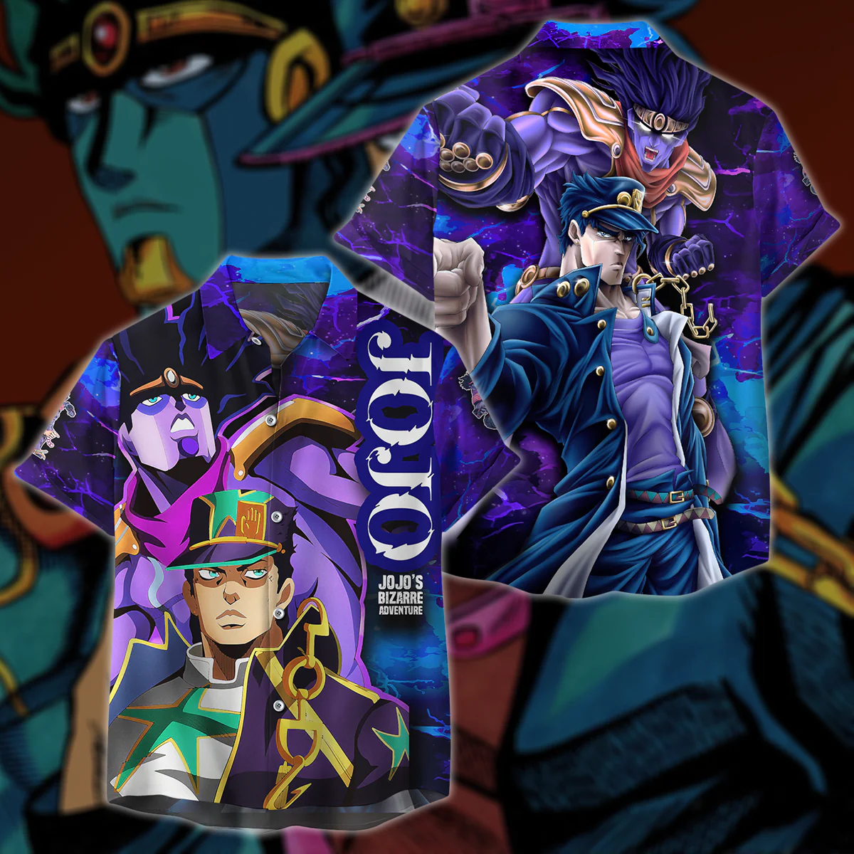 JoJo's Bizarre Adventure 3D All Over Print T-shirt Tank Top Zip Hoodie Pullover Hoodie Hawaiian Shirt Beach Shorts Jogger - Image 5