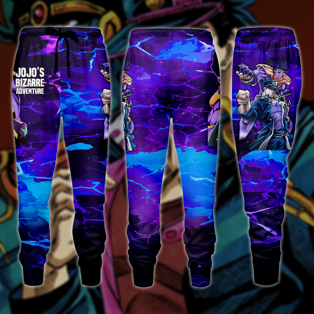 JoJo's Bizarre Adventure 3D All Over Print T-shirt Tank Top Zip Hoodie Pullover Hoodie Hawaiian Shirt Beach Shorts Jogger - Image 6