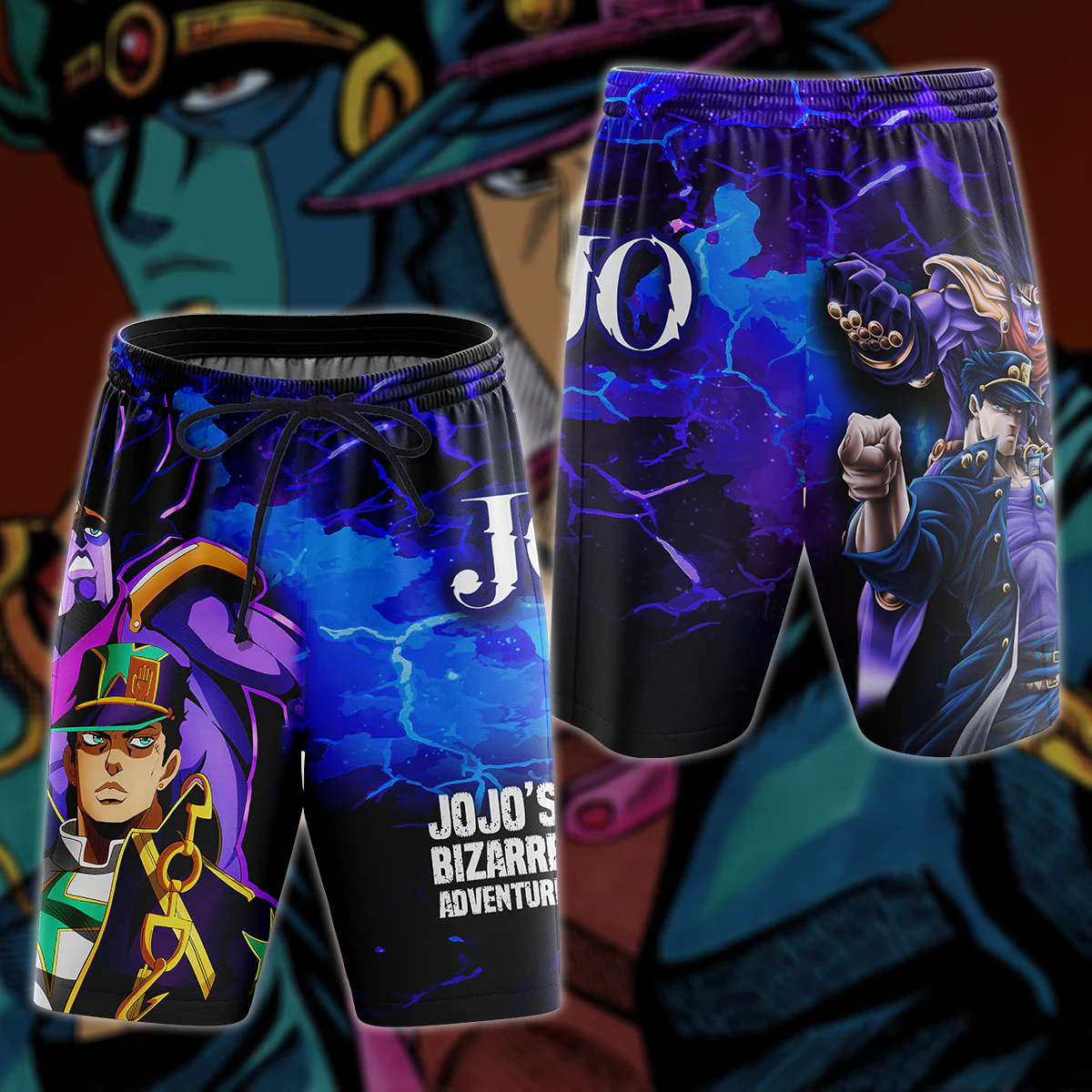 JoJo's Bizarre Adventure 3D All Over Print T-shirt Tank Top Zip Hoodie Pullover Hoodie Hawaiian Shirt Beach Shorts Jogger - Image 7